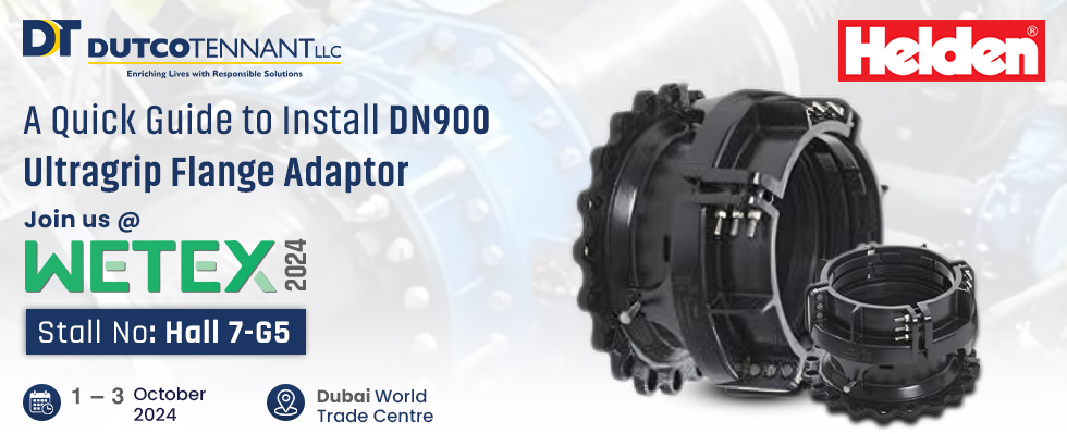 A Quick Guide to Install DN900 Ultragrip Flange Adaptor